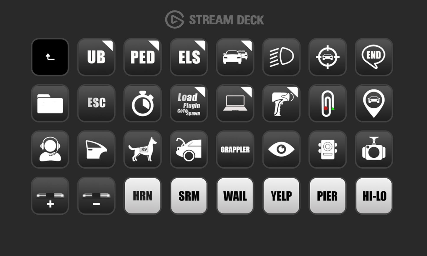 LSPDFR Stream Deck Profile
